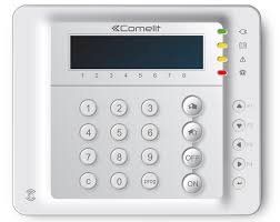 central de alarma, teclado y 3 detectores
