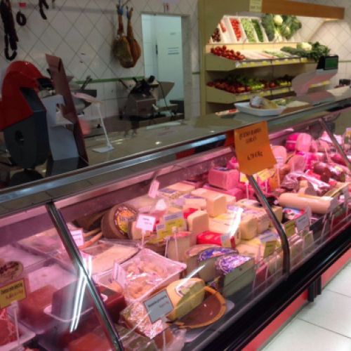 Alumbrado para carnicería